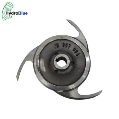 kualitas ANDRITZ OEM Presisi Sand Casting Slurry Pulp Pump Impeller Semi Terbuka pabrik