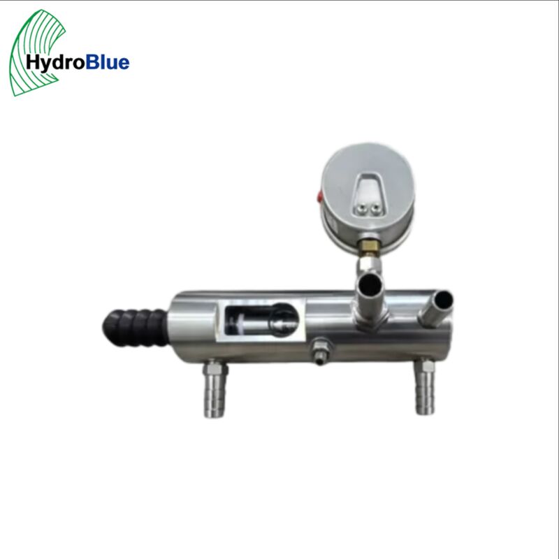 SAFEMATIC SWE-GLS Seal Water Control Equipment Flow Meter with Pressure Gauge and Control Valves